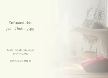 Lekce zdarma - Květnová jemná hatha jóga